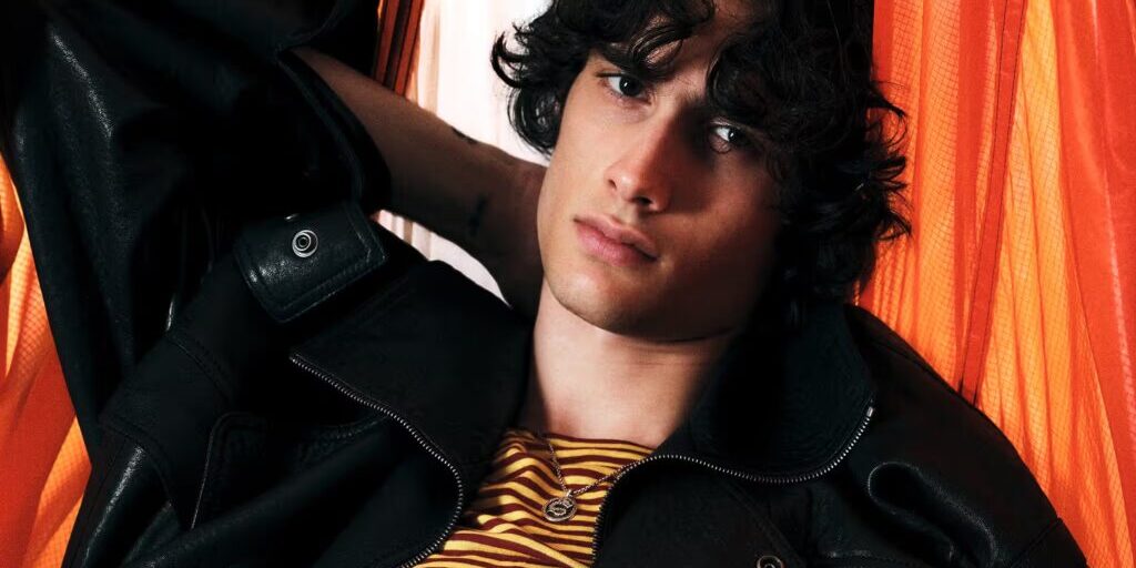 sombr, the New York singer-songwriter born Shane Boose, in a portrait photo